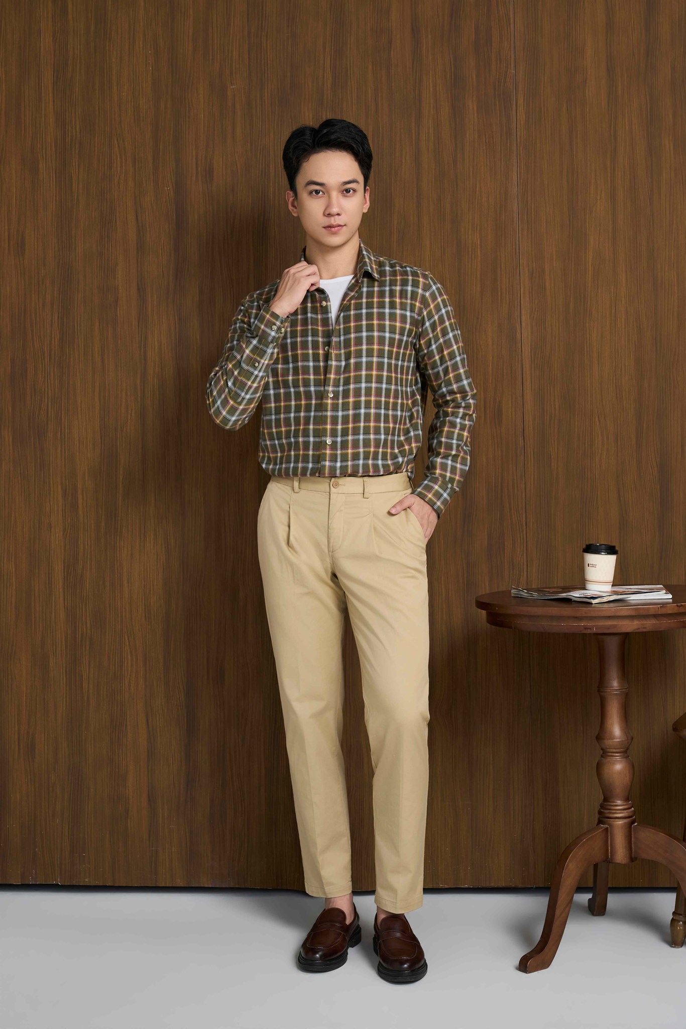 Ảnh của Quần Khaki Nam-238CM22180